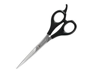 Kiepe 2118 Tijera profesional 6 Pulgadas - Tijera de corte precisa en acero inoxidable, con reposadedos integrado y mango ergonómico de plástico Made in Italy, ideal para principiantes y uso en casa