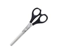 Kiepe 2119 Tijera de entresacar profesional 6 Pulgadas con 28 dientes - Tijera de vaciado semihoja en acero inoxidable, mango de plástico ligero. Made in Italy, ideal para salón y uso en casa