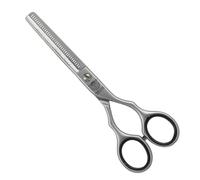 Kiepe 2231 Studio Techno Relax-TH Tijera profesional de entresacar 5,5 pulgadas con 38 dientes - Tijera ergonómica de vaciado en acero inoxidable con 40% de ratio de corte, Made in Italy