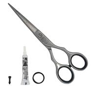 Kiepe 2233 Studio Techno Relax Tijera profesional de corte 5 pulgadas - Tijera ergonómica de acero inoxidable para un corte preciso y suave, Made in Italy