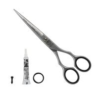 Kiepe 2233 Studio Thecno Series tijera 6 Pulgadas Blending Relax Ergonomic - Tijera profesional ergonómica para líneas limpias, cortes precisos y un trabajo fluido