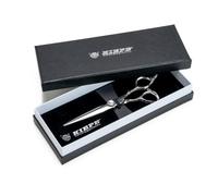 Kiepe 2817 Monster Cut Tijera profesional de corte 5,5 pulgadas - Tijera Convex Razor con diseño semi-offset en acero inoxidable para máxima potencia de corte, Made in Italy