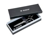 Kiepe 2817T40 Monster Cut Tijera profesional de entresacar 6 pulgadas con 40 dientes - Tijera Convex Razor con 40% de ratio de corte para control preciso del volumen, Made in Italy