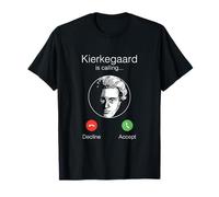 Kierkegaard llama - filosofía existencial Camiseta
