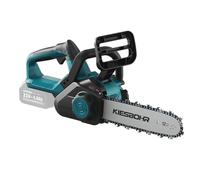KIESBOHR Motosierra eléctrica inalámbrica de 30cm para batería Makita de 18 V, motosierra sin escobillas con engrasador automático y tensión automática de cadena(excluyendo baterías y cargadores)