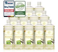 KieselGreen Bioetanol 12 x 1 litro con Fragancia para Chimenea de Etanol, Muchas Variedades - Bioalcohol como Fragancia de Ambiente - Estufas de Bioetanol, Biochimenea Etanol, Ethanol