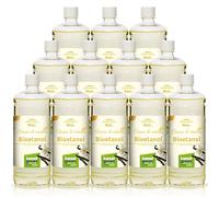 KieselGreen Bioetanol 12 x 1 litro con Fragancia para Chimenea de Etanol, Muchas Variedades - Bioalcohol como Fragancia de Ambiente - Estufas de Bioetanol, Biochimenea Etanol, Ethanol (V)