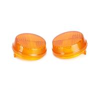 KIESEY Cubierta de Lentes de luz de señal de Giro/Apto for Hon.da Shadow Spirit VT750 Vulcan VN (Color : Amber)