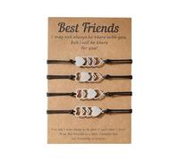 KieTeiiK 1 juego de pulseras de cuerda ajustables hechas a mano, tobilleras de algodón, adecuadas para varias ocasiones y uso diario, talla única, como se describe