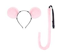 KieTeiiK Accesorios de disfraz con orejas y diadema, falda tutú para Halloween, cosplay, fiesta, disfraces de animales, disfraz de cosplay