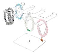 KieTeiiK Art Designs - Soporte acrílico con base estable para organización de joyas e ideas de regalo, estante acrílico para almacenamiento de joyas, talla única, como se describe