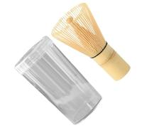 KieTeiiK Batidores de té de bambú de múltiples puntas, diseños ergonómicos, facilitan la acción de mezcla rápida para bebidas cremosas matcha, tés japoneses, batidores de ceremonia