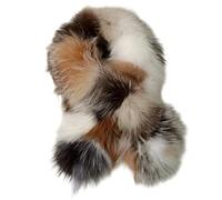 KieTeiiK Bufanda de invierno de felpa con diseño cruzado, cómoda, para clima frío, esencial, bufanda cálida para niños, La verdadera naturaleza de un, Talla única