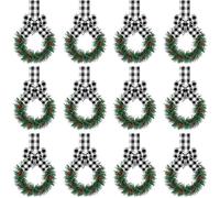 KieTeiiK Cinta de lazo para colgar en la pared, corona multiusos, accesorios decorativos para armario, para festivales, eventos, vacaciones, fiestas