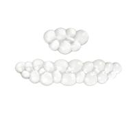 KieTeiiK Cloud Mouse Pad Comfort Wrist Rest For Keyboard and Cushioned Support Mat with Concave Designing Sweat Proof Soft Silicone Pad with Wrist Support