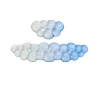 KieTeiiK Cloud Mouse Pad Comfort Wrist Rest For Keyboard and Cushioned Support Mat with Concave Designing Sweat Proof Soft Silicone Pad with Wrist Support