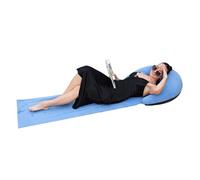 KieTeiiK Colchoneta inflable suave para la playa, cojín de respaldo portátil, para silla, cama de aire, colchón de viaje para piscinas, accesorios de fiesta, tapete inflable suave para picnics al aire