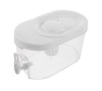 KieTeiiK Contenedor De Bebidas Heladas Capacidad Dispensador A Prueba Fugas con Grifo para Refrigerador Cocina Y Uso En Exteriores Cubo Agua Transparente Capacidad