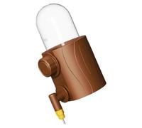 KieTeiiK Dispensador Automático De Agua para Loros Botella Agua Hámster Cobayas Tecnología Bloqueo Vacío Reduce La Evaporación Jaulas No Se Derrama