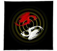 KieTeiiK Dragón/Lobo Patrón De Tarots Tarots Altares Altares Tela Divinaciones Tapestry Tapestry Fácil Usar Divinaciones Tabla Tela Decors Pared