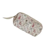 KieTeiiK Elegante bolsa organizadora acolchada de poliéster con múltiples bolsillos interiores, compartimento espacioso, solución portátil para artículos de trabajo, viajes, organizadores de