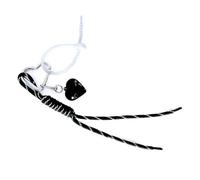 KieTeiiK Encantador Llavero De Corazón Llavero Trenzado Mochilero Mochila Carpas Llave Llave Adornos Colgante