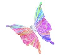 KieTeiiK Fluttering Butterfly Wing Toy with Music and Colorful LED Lights Battery Operated Girl Princess Dressingup Accessory Novelty Glowing Toy For Girl