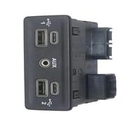 KieTeiiK General in Car Media Centers - Módulo de interfaces con puertos USB, carga rápida y defensa para varios vehículos, enchufe USB adicional para varios vehículos