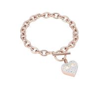 KieTeiiK Joyería Conmemorativa para Mascotas Pulseras con Urna En Forma De Corazón Urna Estampado Patas Acero Inoxidable Lenguaje Amores Cenizas
