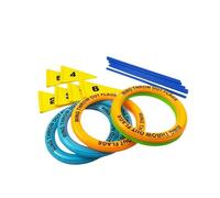 KieTeiiK Juego De Lanzamiento Multijugador para Niños Ejercicio Formación Equipos Construcción Resistente A La Intemperie Aprendizaje Temprano Juguete Aire Libre Educación Temprana Juguete