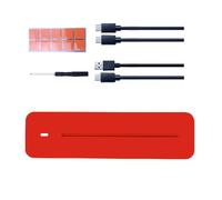 KieTeiiK La carcasa de aluminio Ruggeds permite una velocidad de transferencia de 1000 MB/s a través del puerto USB C de 10 Gbps, soporta tanto discos duros NVMe/SATAs como comandos TRIM