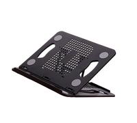 KieTeiiK Laptop Stand For Desk Portable and Adjustable Bracket 360 Degree Rotating Base Holds Notebook For Home Rotating Laptop Stand For Meetings