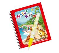 KieTeiiK Libros para Colorear Que Revelan Agua Niños Juguete De Pintura Educativo Reutilizable Y Apto Viajes Mejora Las Habilidades De Percepción del Color Libros Colorear con Agua