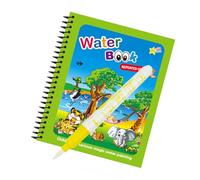KieTeiiK Libros para Colorear Que Revelan Agua Niños Juguete De Pintura Educativo Reutilizable Y Apto Viajes Mejora Las Habilidades De Percepción del Color Libros Colorear con Agua
