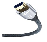 KieTeiiK Línea De Video Versión 2.1 Puerto HDTV Cable Video Admite 8K A 60 Hz 4K A 120 Hz para Cámaras Computadoras Portátiles Pantallas Extensión HDTV para Juegos