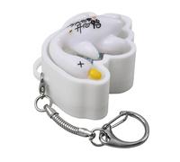 KieTeiiK Llavero con Facilidad De Publicación con Respuesta Realista Toque del Botón para Uso En La Oficina Y Los Estudiantes Sustancia Colofonia Permanente Herramienta Alivio Aprehensión