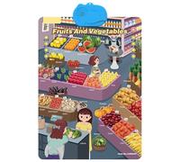 KieTeiiK Niños Tabón De Pared Educativo Interactivo Juguete De Pared para para Temprano Aprendizaje Resistente Agua Y Seguro Sound