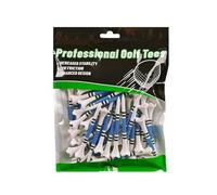 KieTeiiK Paquete de 50 camisetas de golf multicolor para practicar golf flexibles resistentes al desgaste para diversas condiciones de juego, profundidad consistente