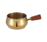 KieTeiiK Platillos De Inmersión Apilables Tazas Medidoras Espresso Acero Inoxidable con Madera para Uso Multifuncional En La Cocina Cafeteras Turcas