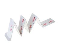 KieTeiiK Regla de pesca portátil para pescadores, cinta métrica de agua salada, regla de medición portátil esencial