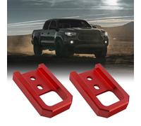 KieTeiiK Sofisticado gancho de tracción de camión rosa punto de recuperación seguro T6061 edificio de aluminio para camioneta 2024 veintiséis vehículo de aventura 2025 veintiséis Rose anodizados