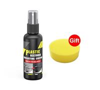 KieTeiiK Solución De Restauración Caucho Y para Automóviles Fórmulas con Infusión Cerámica 3 Tamaños para Defensa Permanente Y Renovación del Color Revestimiento Antienvejecimiento