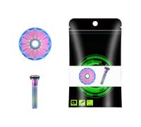 KieTeiiK Tapas De Auriculares para Bicicletas De Aleaciones De Aluminio Cubierta De Bicicleta Resistente a La Corrosión para Carretera Instalación Rápida Pieza De Resistencia