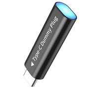 KieTeiiK Type C Dummys Plugs EDID Programmable Headlessly Display Adapter Resolution Up To 4K 60Hz For Professional and Gaming Low Power Consumption Dummy Plugs