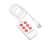 KieTeiiK USB Multifunctional 6 Key Keyboard Programmable Macro Keyboard For Gaming Work Macro User Defined Ergonomic Mini Keypad