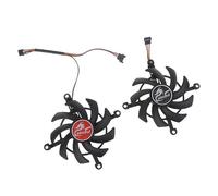 KieTeiiK Ventilador VGA GA91S2U de 75 mm para colorido 3060 Ti RTX3060 12G V2 L-V ventilador de refrigeración de tarjeta gráfica de 4 pines 12 V