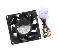 KieTeiiK WR60X35205 Ventilador de refrigeración silencioso, ideal para cocinas abiertas, de lo contrario, uso nocturno en refrigeradores, herramienta fácil, organización de cortesía, alta ventilación