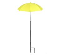 KIFSDLF 1 juego de sombrillas for plantas de exterior, sombrilla ajustable for jardín de 66 cm, for plantas grandes.(Yellow)