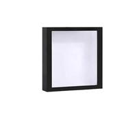 KIFSDLF DIY Mini Museum Silhouette Box Family Memory Case Shadow Picture Frame Display für Jahrestag, Hochzeit, Geburtstag(Black)