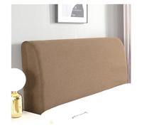 KIFSDLF Elastic Quilted Headboard Covers Corn Velvet Bed Head BedHead Cover Back for Home Hotel(Beige,220 cm Bed)